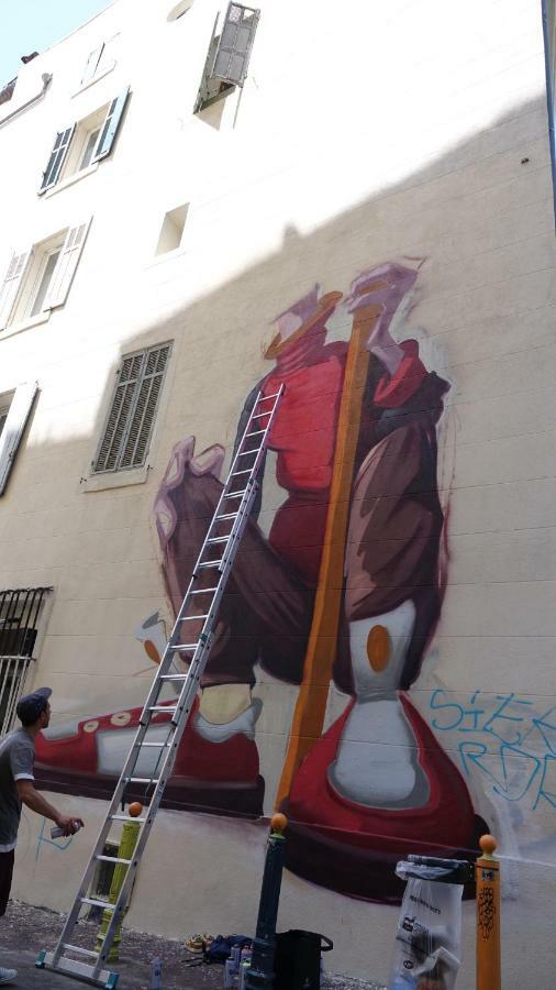 Quartier Des Createurs "La Plaine Cours Julien" Chambre Privee Dans Appartement Menage Frequent Des Parties Commune Marselha Exterior foto